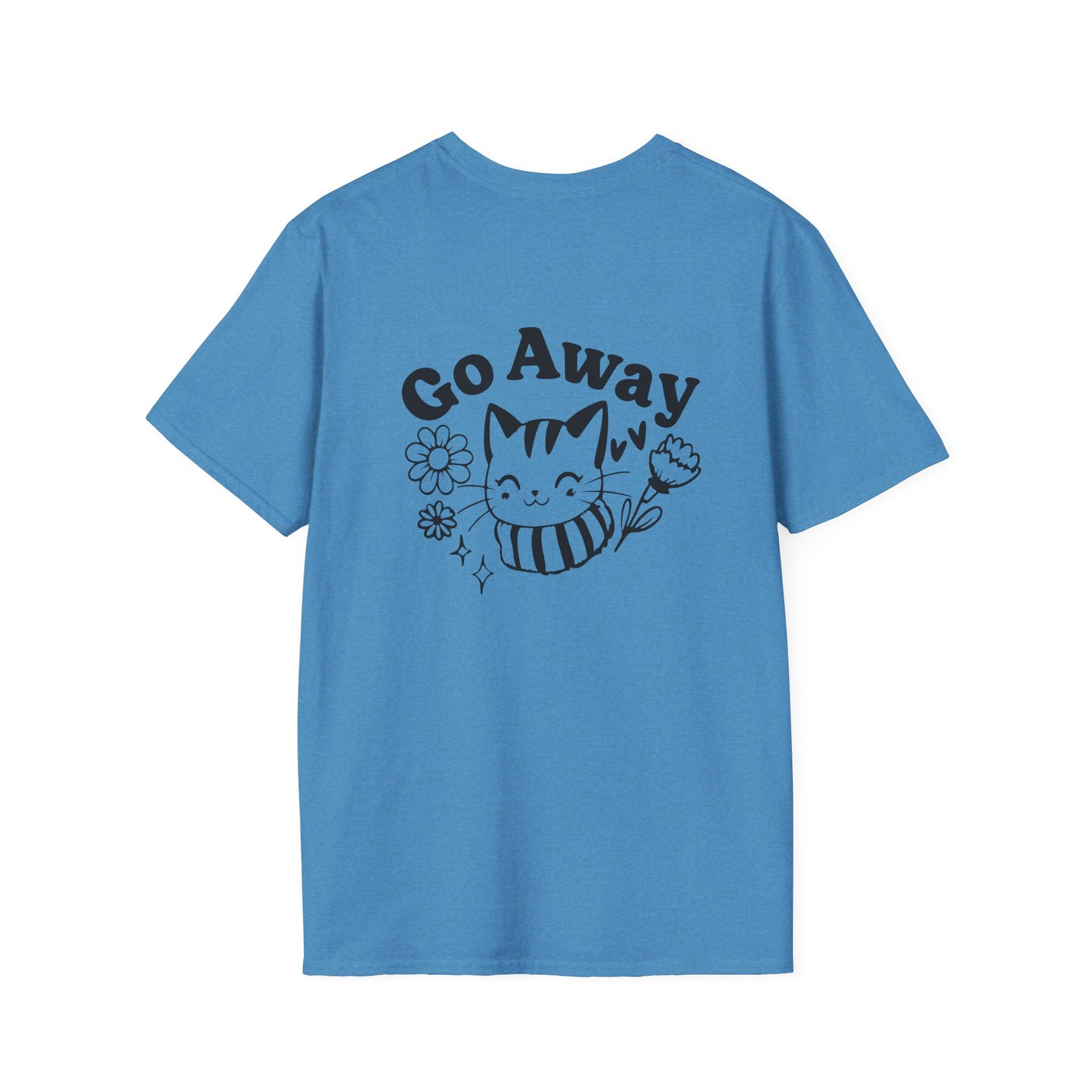 Go Away I'm Reading Adult Tee