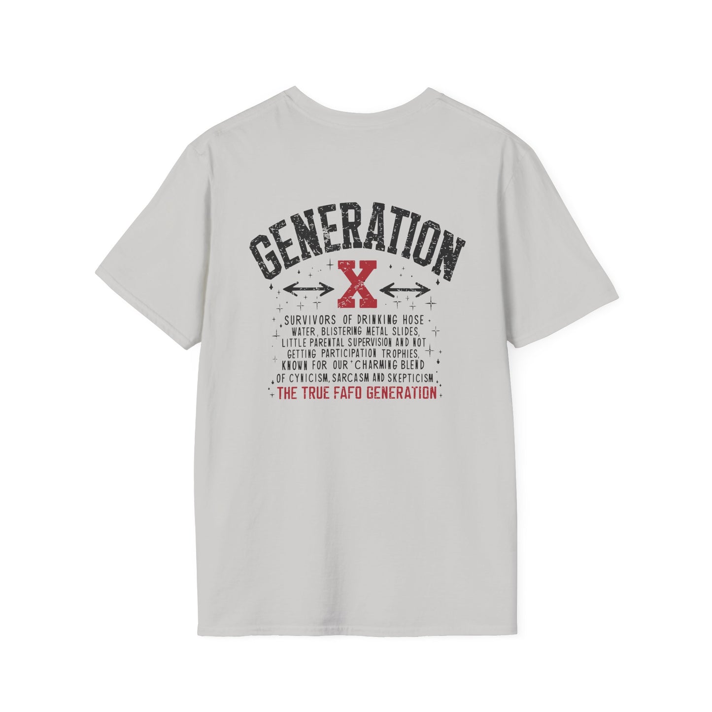 FAFO Generation X Adult Tee