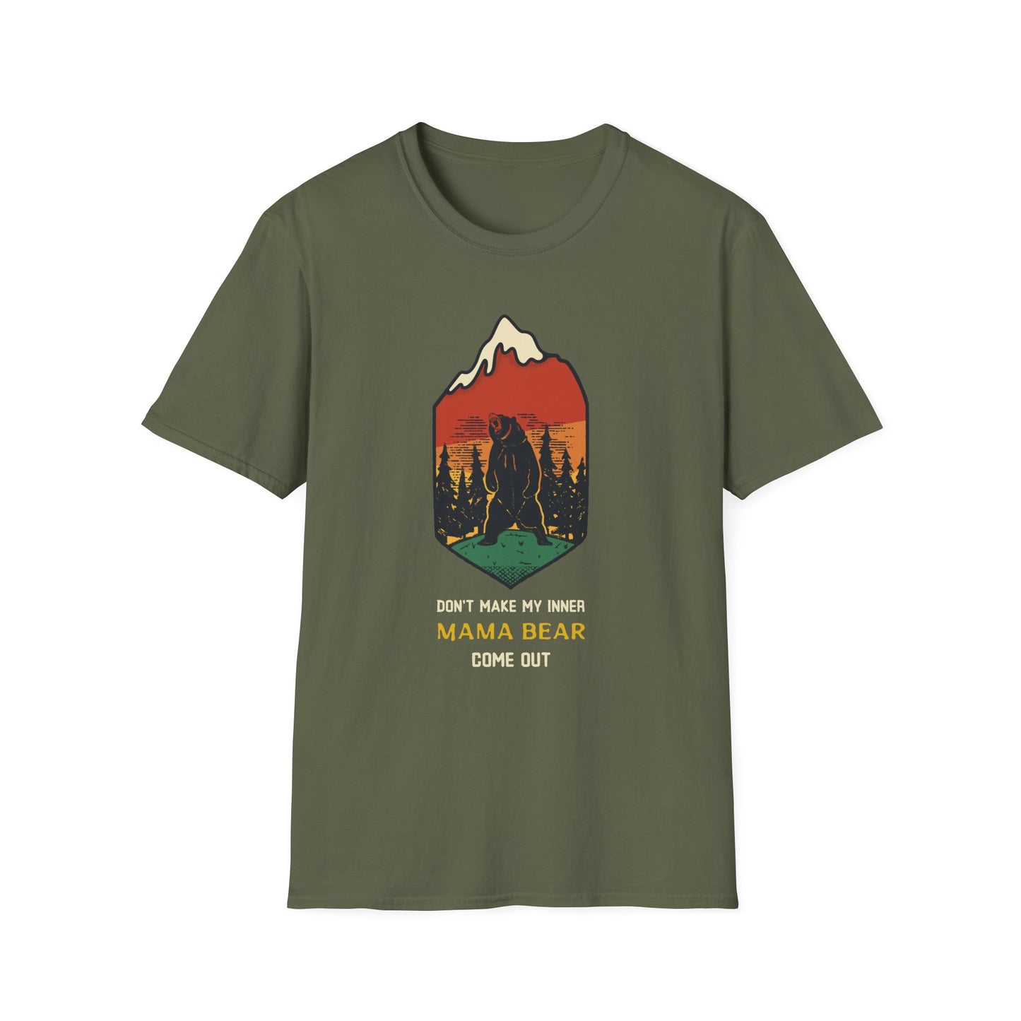 Don't Make My Inner Mama Bear Come Out Adult Tee