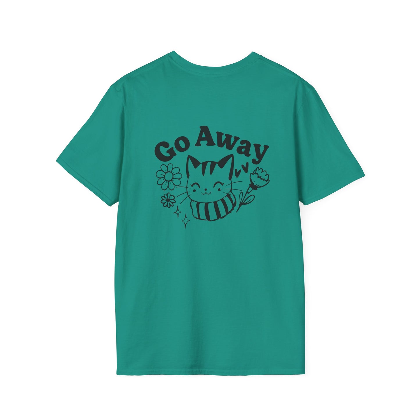 Go Away I'm Reading Adult Tee