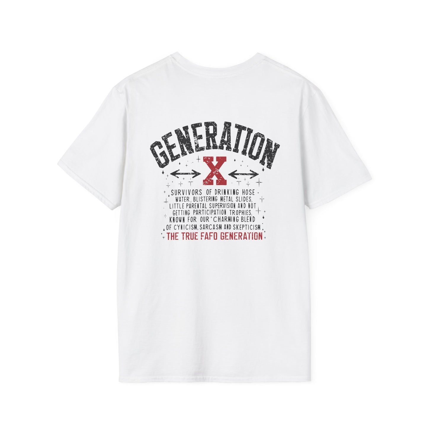 FAFO Generation X Adult Tee