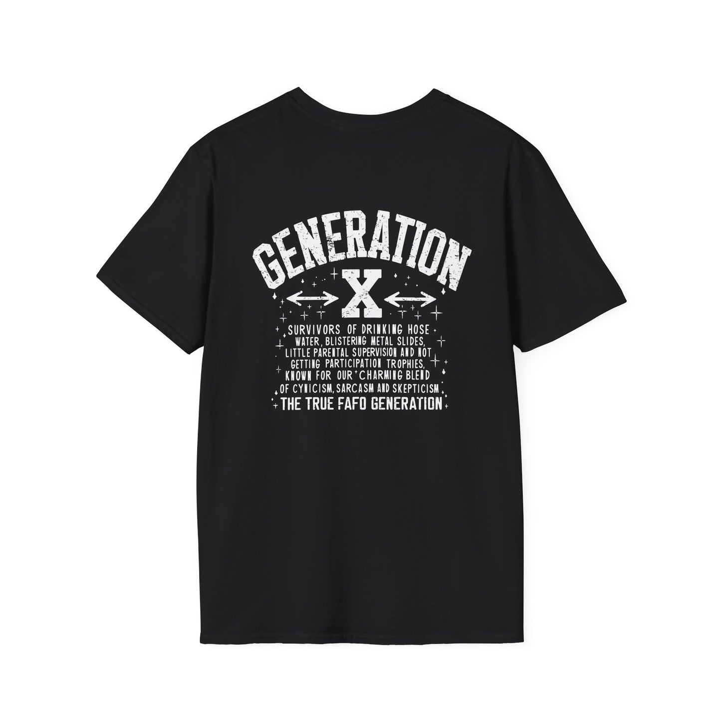 FAFO Generation X Adult Tee