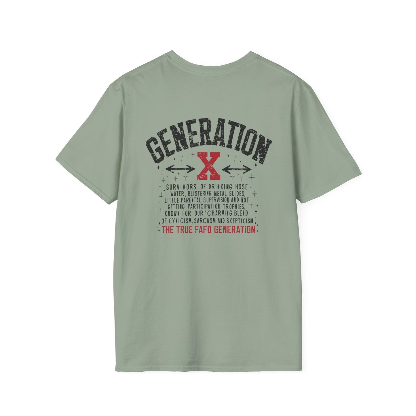 FAFO Generation X Adult Tee
