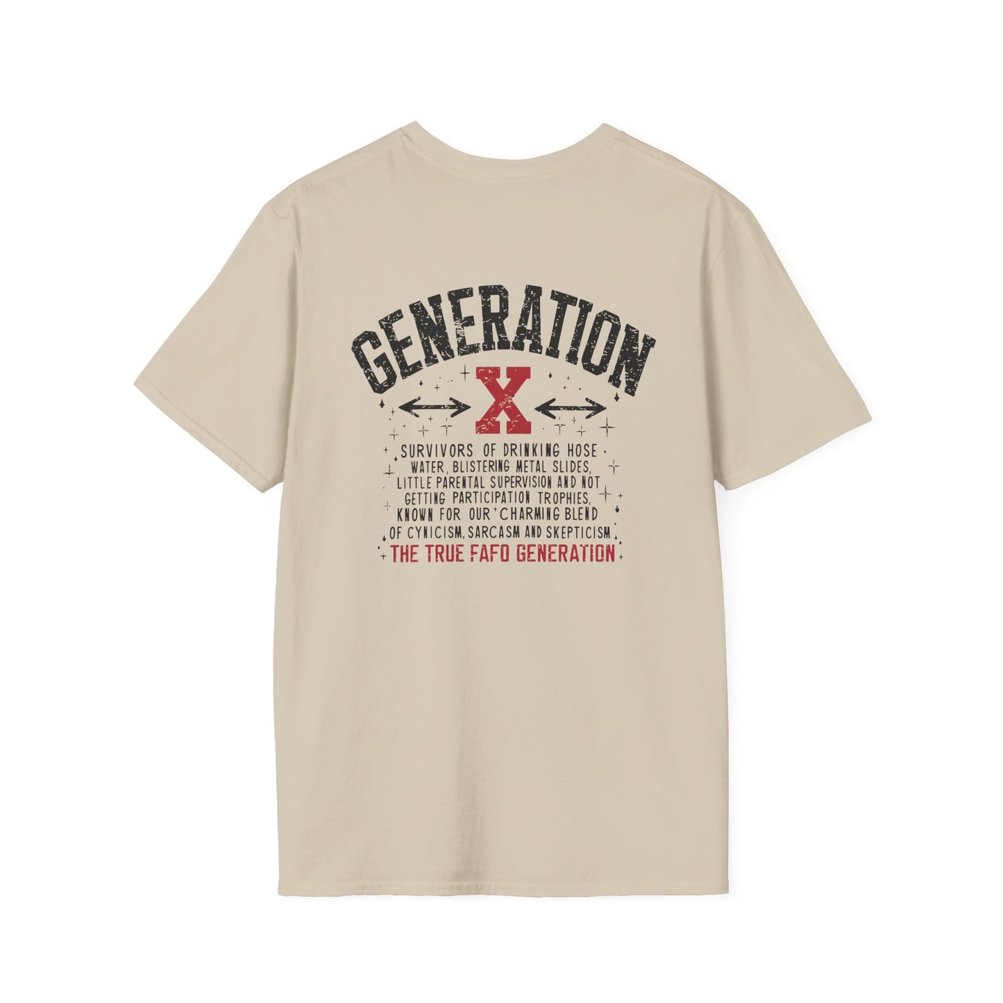 FAFO Generation X Adult Tee