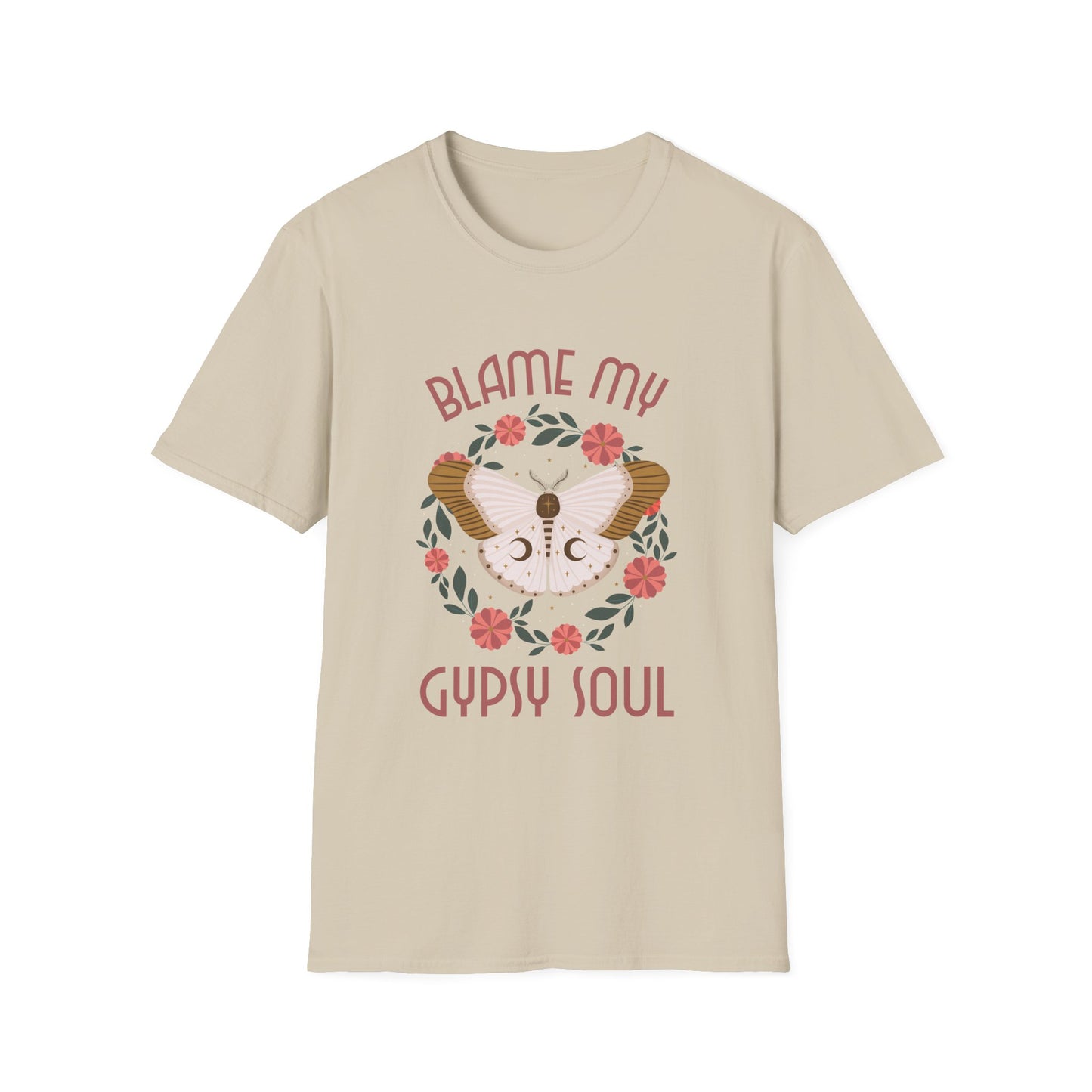 Blame My Gypsy Soul Adult Tee