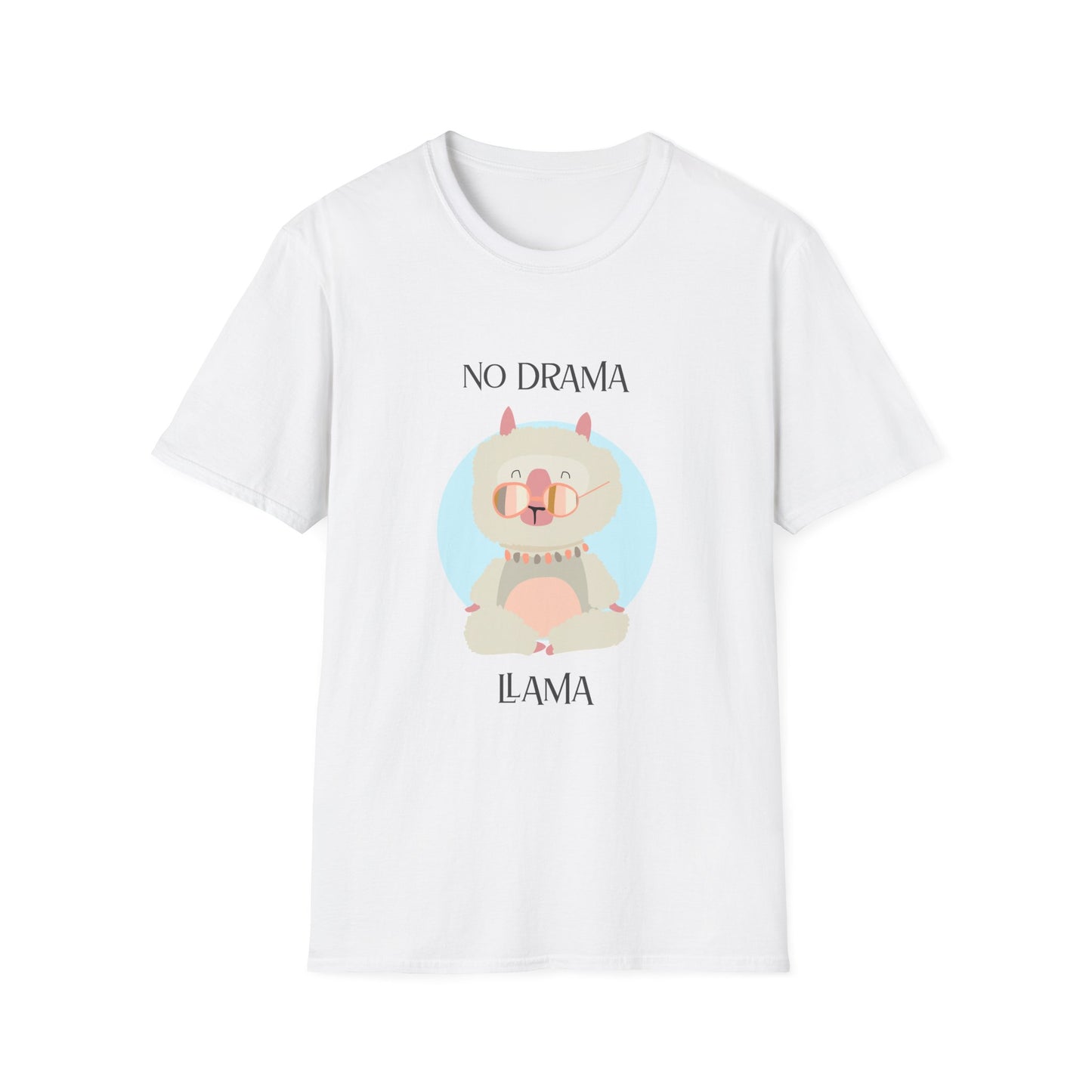 Yoga No Drama Llama Adult Tee