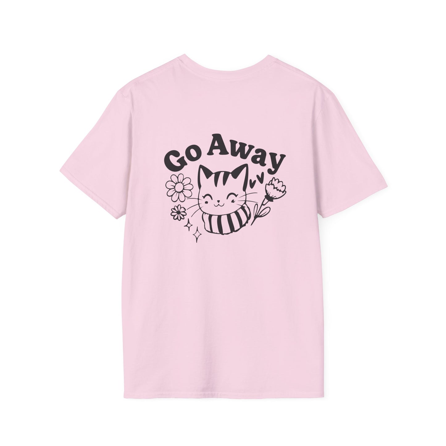 Go Away I'm Reading Adult Tee