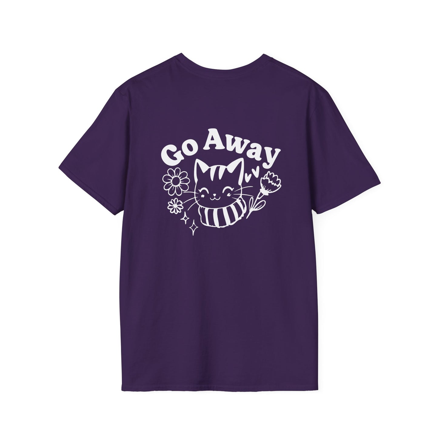 Go Away I'm Reading Adult Tee