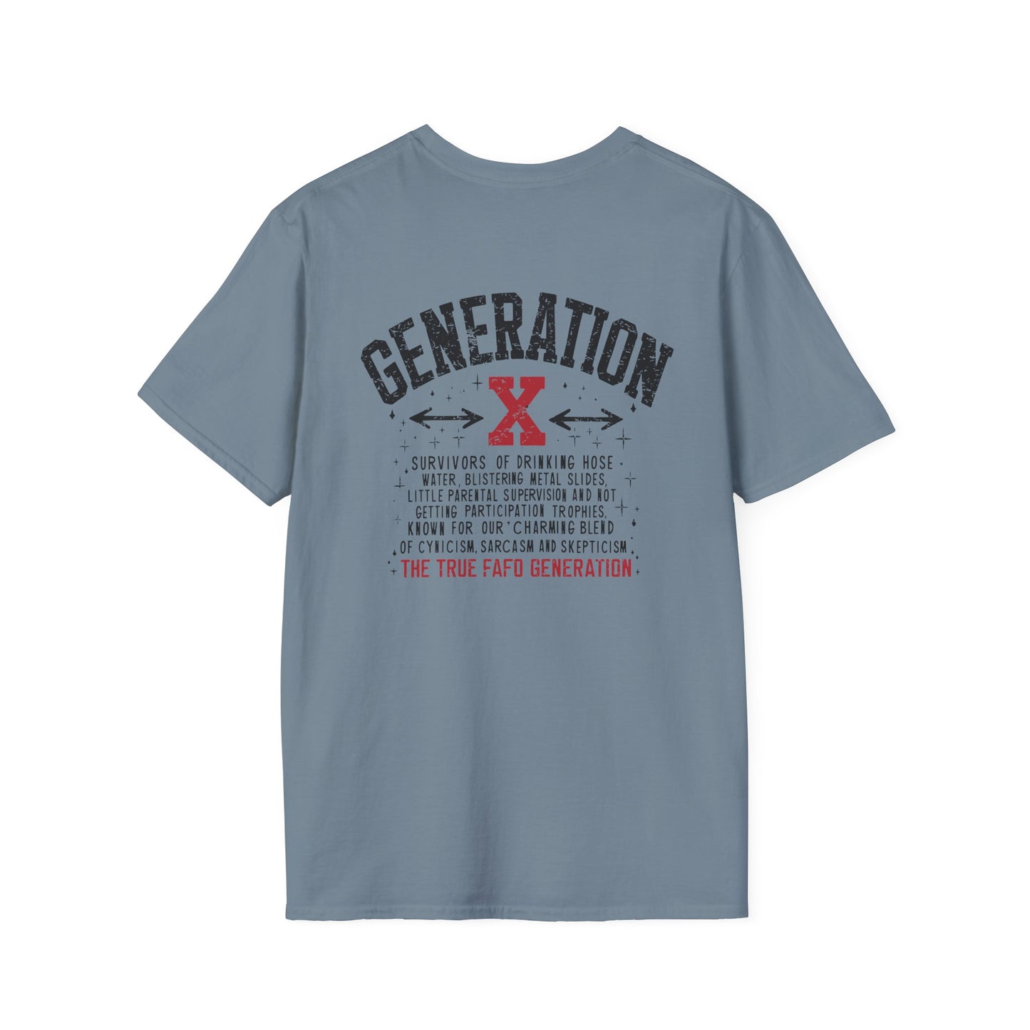 FAFO Generation X Adult Tee