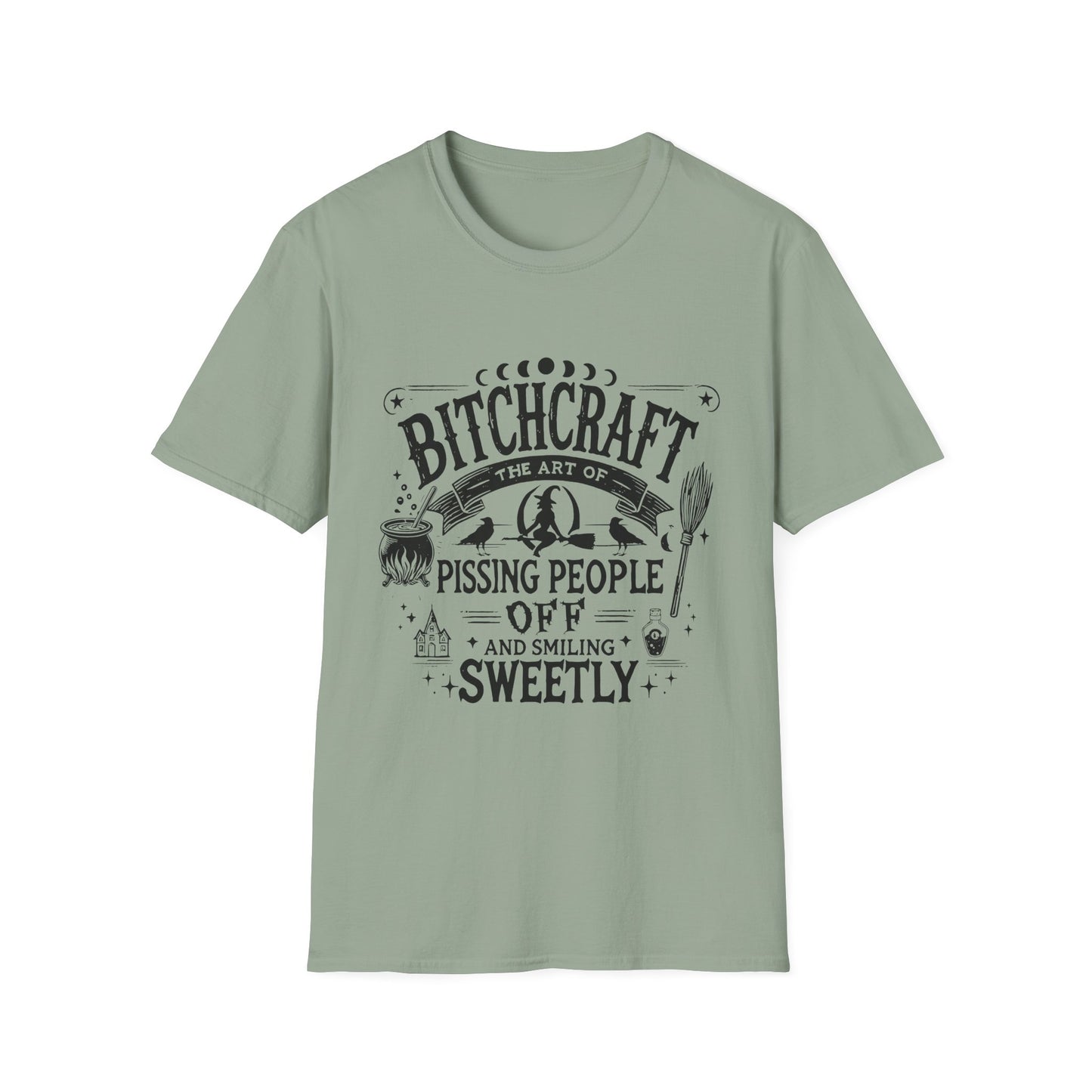 Bitchcraft - The Art of Pissing People Off Adult Tee