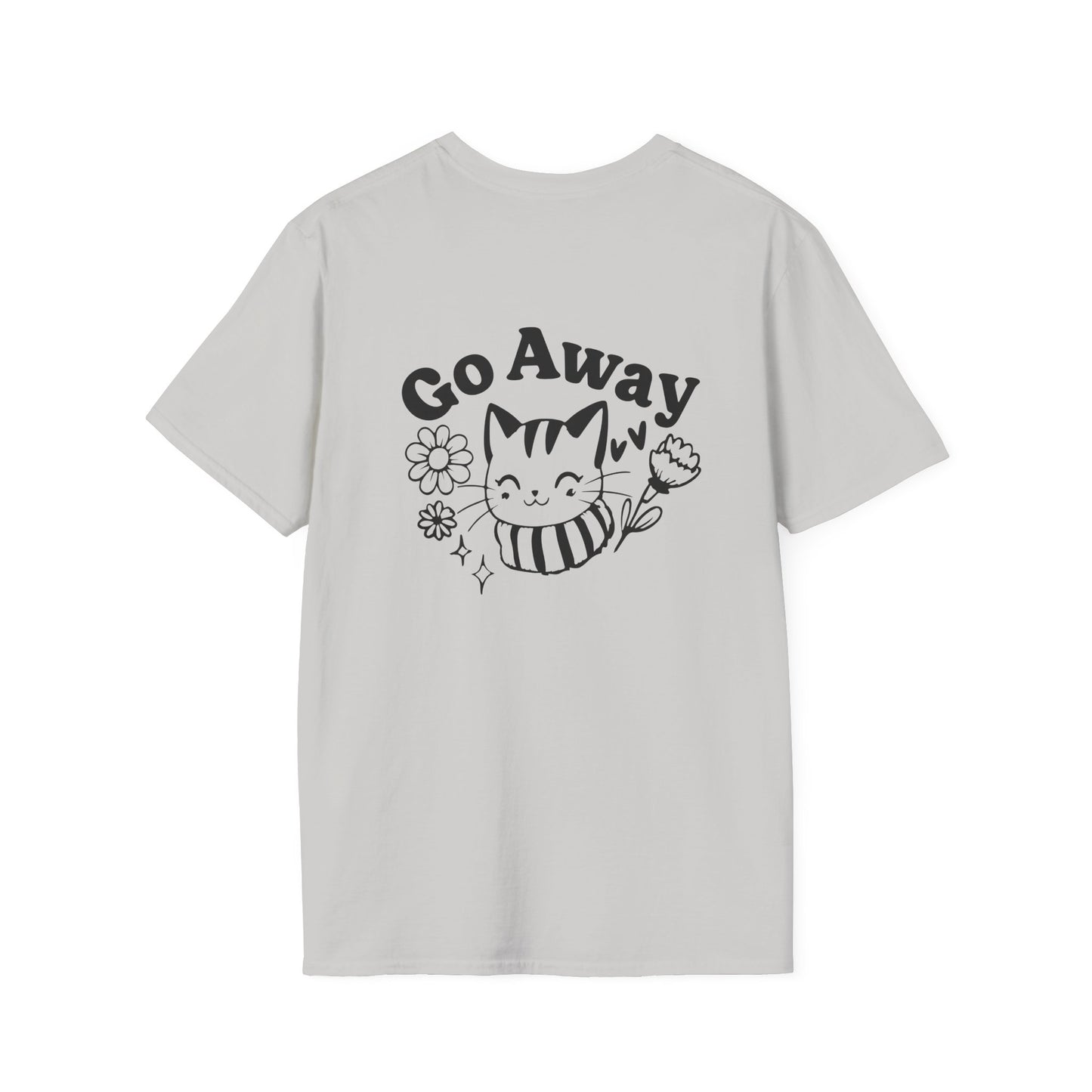 Go Away I'm Reading Adult Tee
