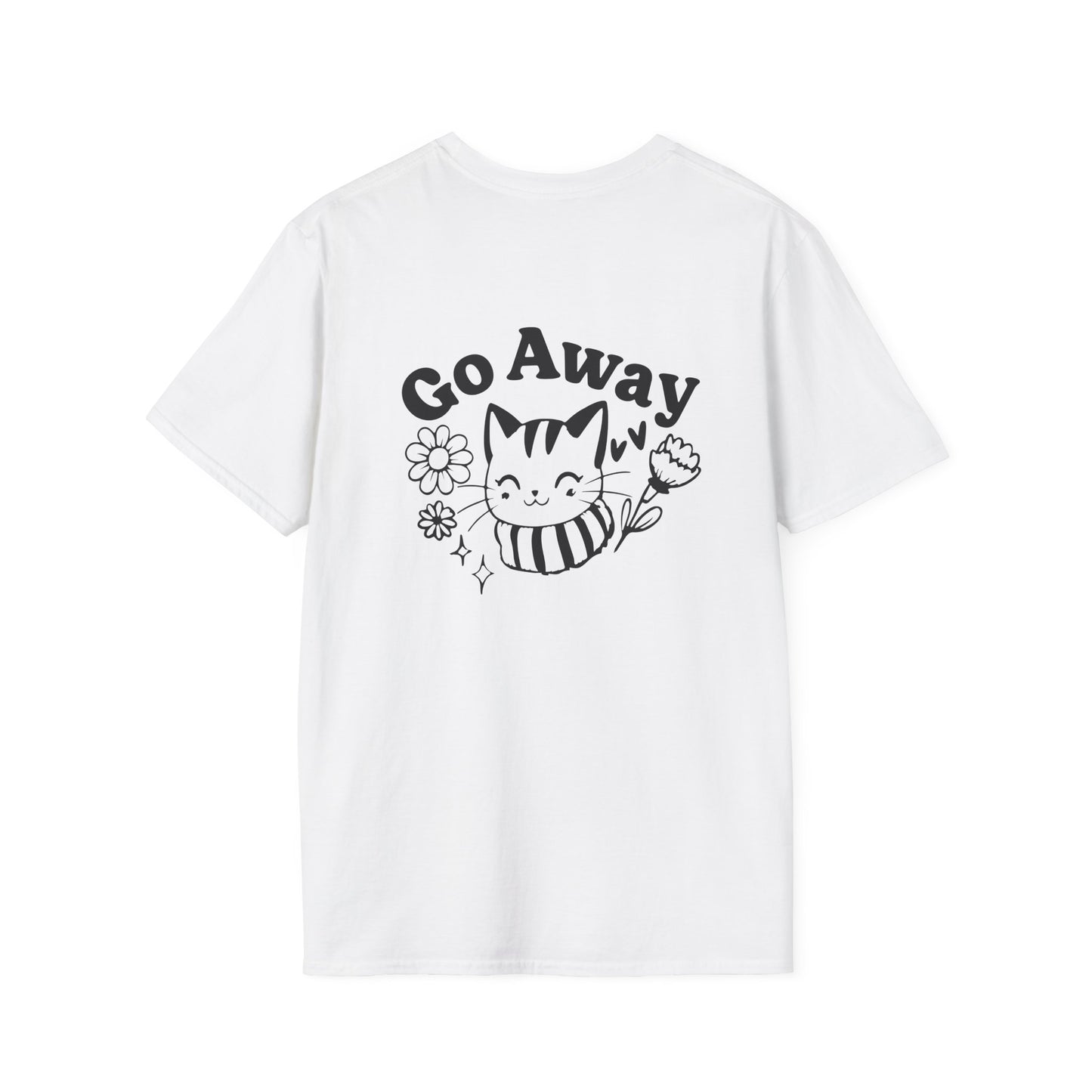 Go Away I'm Reading Adult Tee