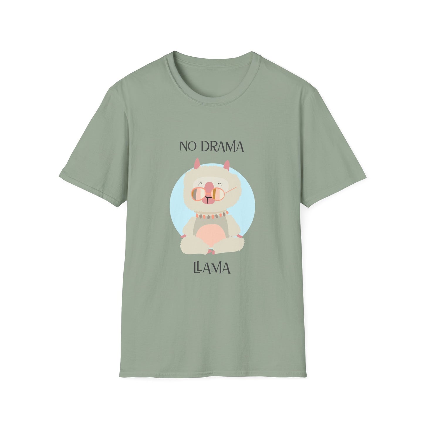 Yoga No Drama Llama Adult Tee