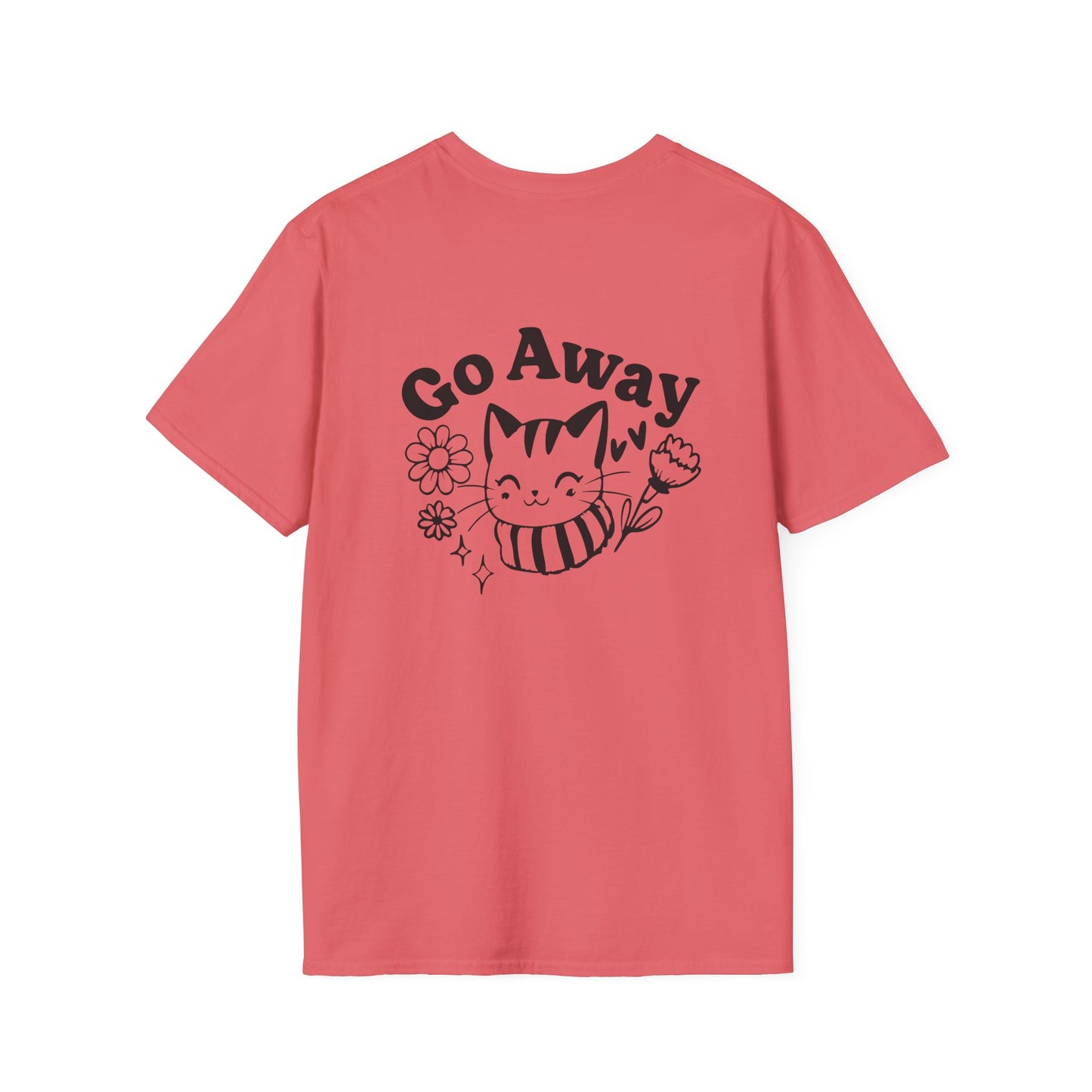 Go Away I'm Reading Adult Tee