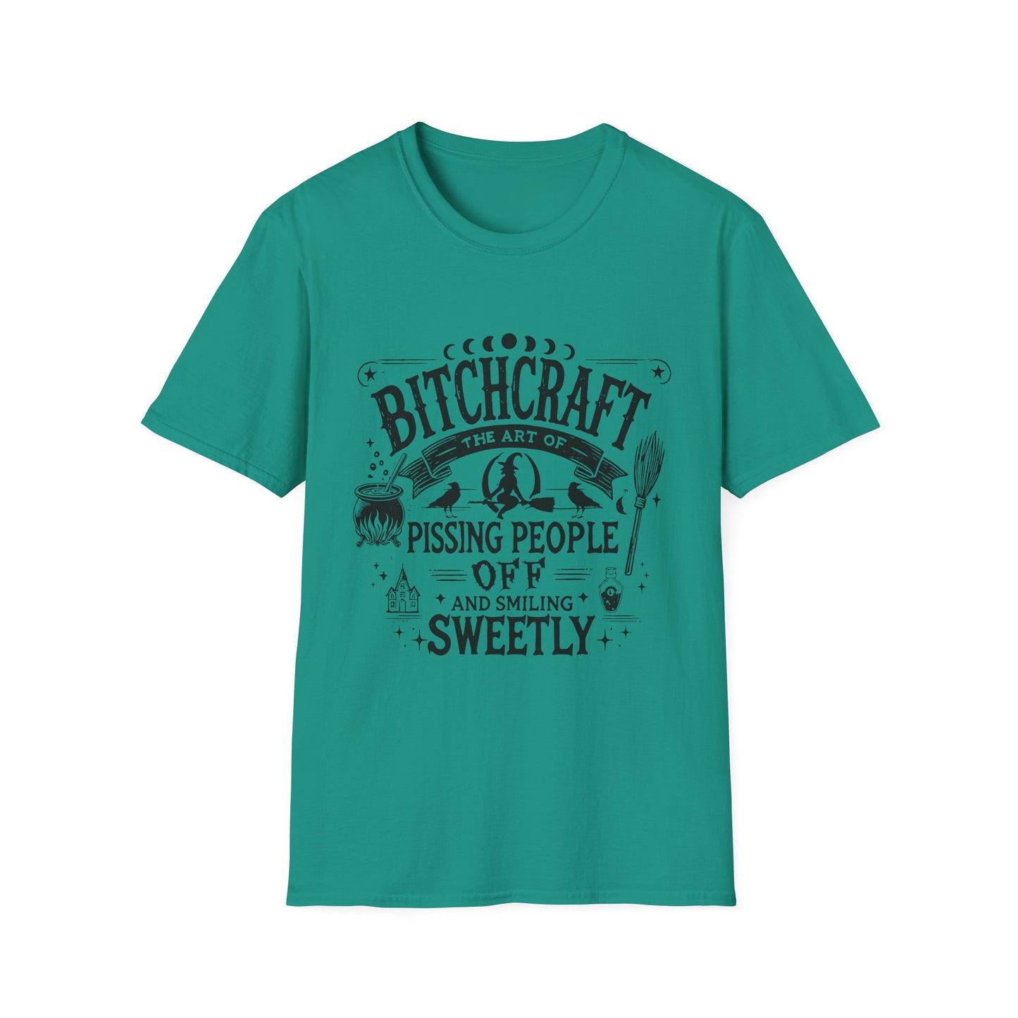 Bitchcraft - The Art of Pissing People Off Adult Tee