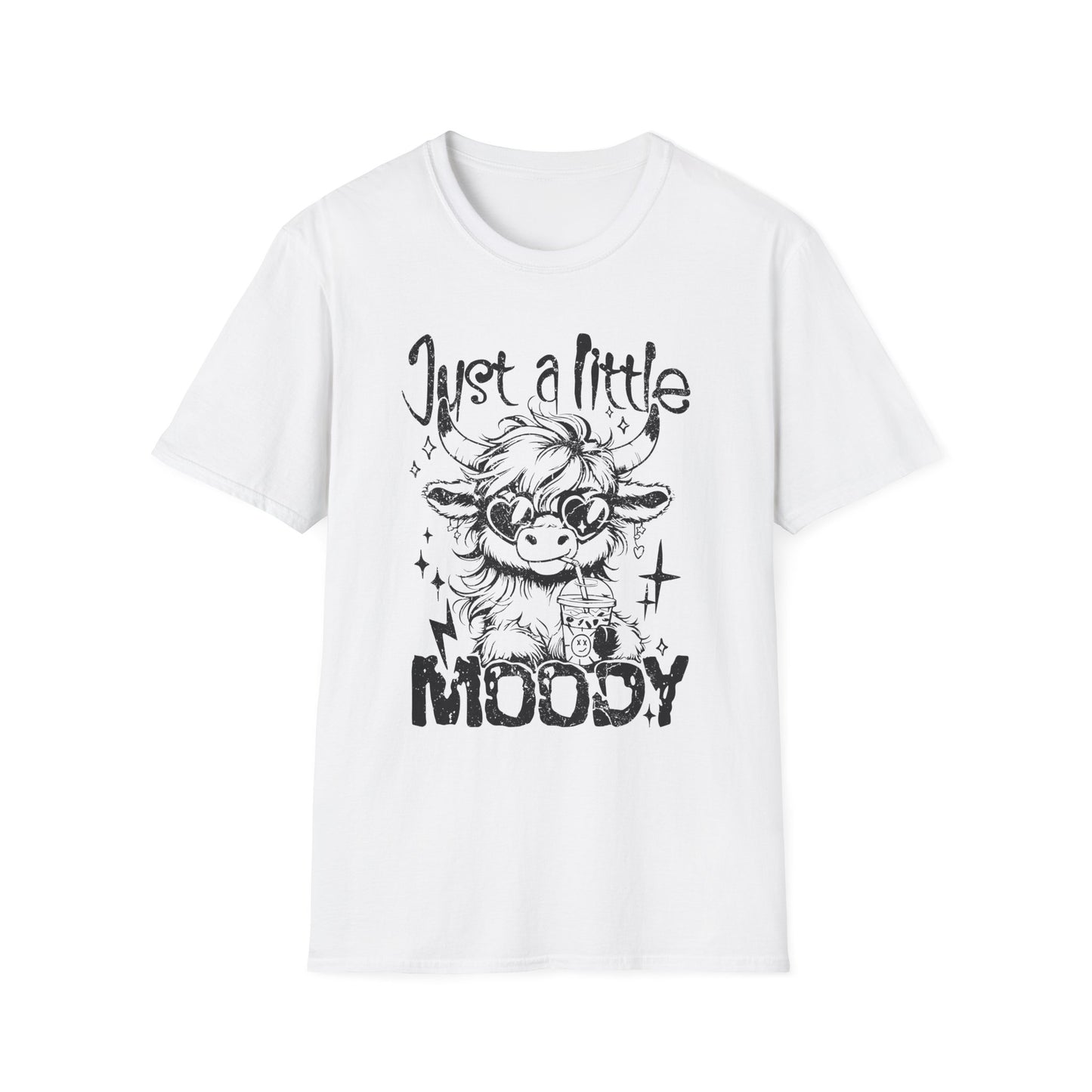 Just A Little Moody Adult Tee