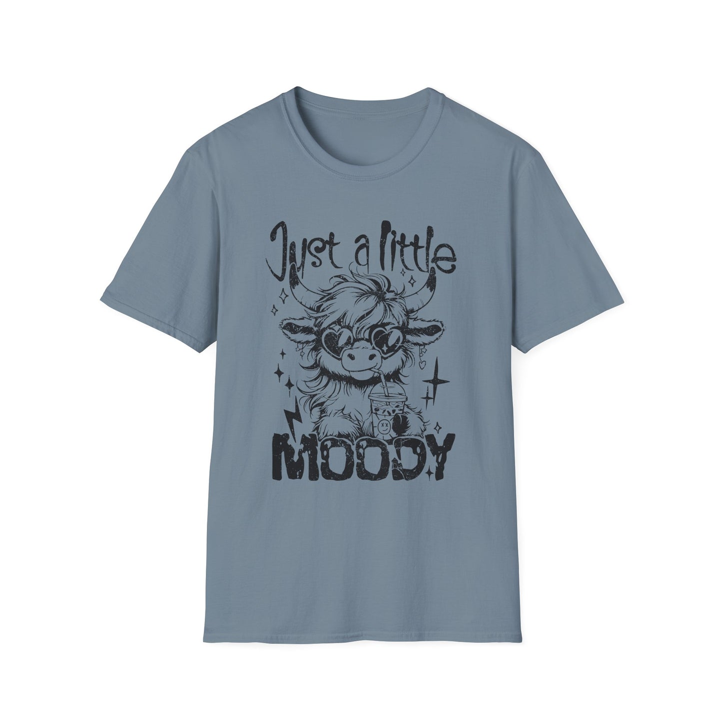 Just A Little Moody Adult Tee