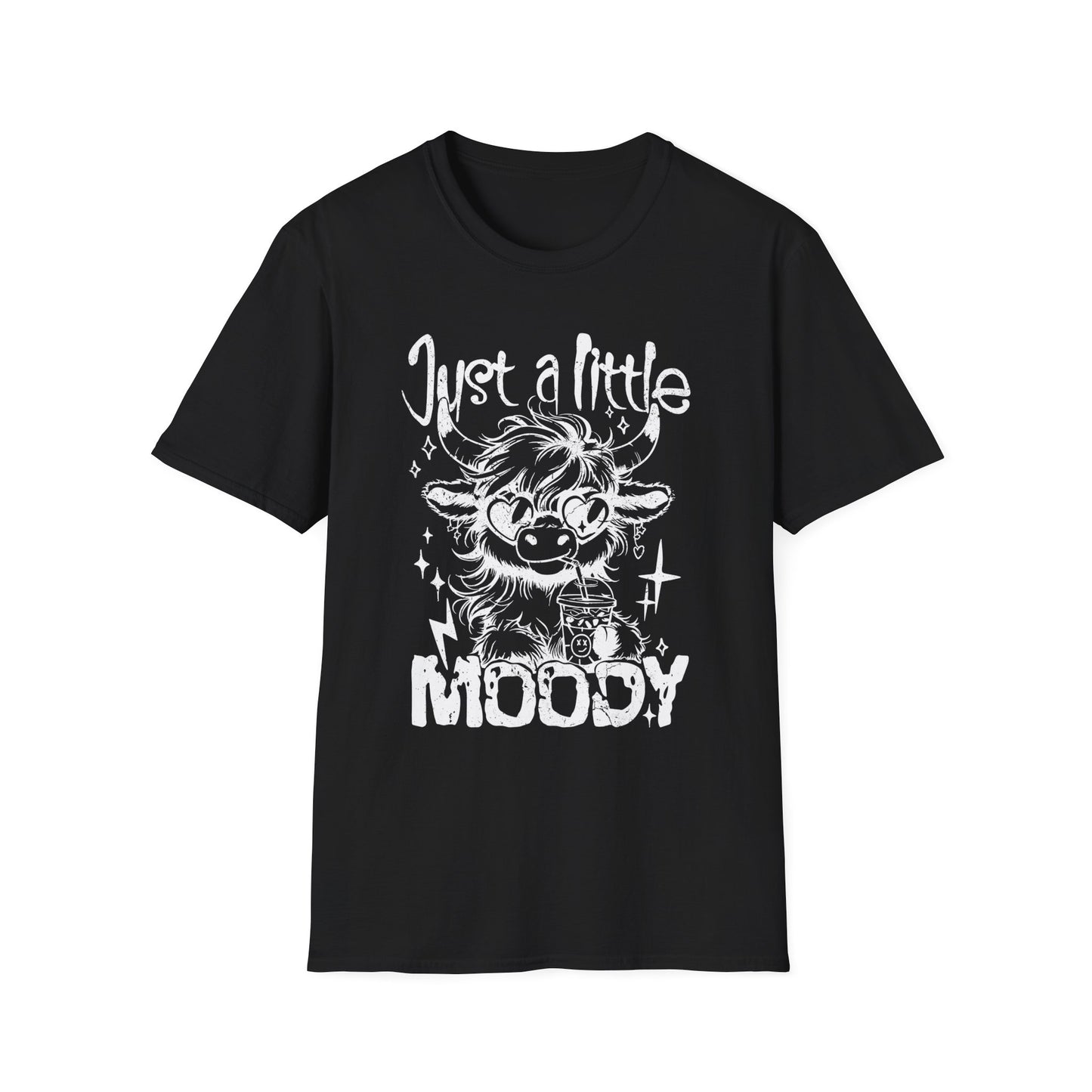 Just A Little Moody Adult Tee