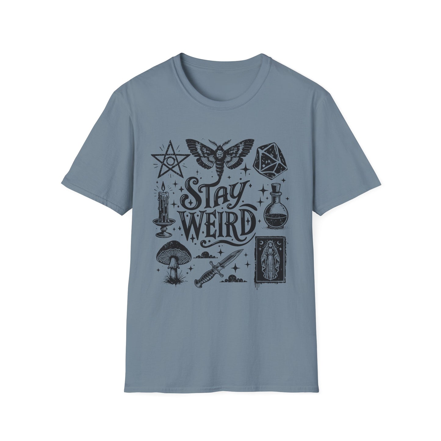 Mystical Stay Weird Adult Tee